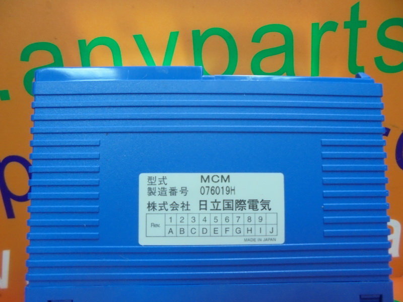 HITACHI MCM PLC DCS SERVO Control MOTOR POWER SUPPLY IPC ROBOT